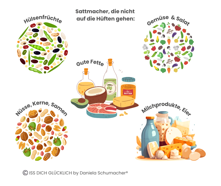 Sattmacher für ein Abnehmen ohne hungern
